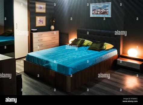 Interior Design Bedroom Stock Photo Alamy