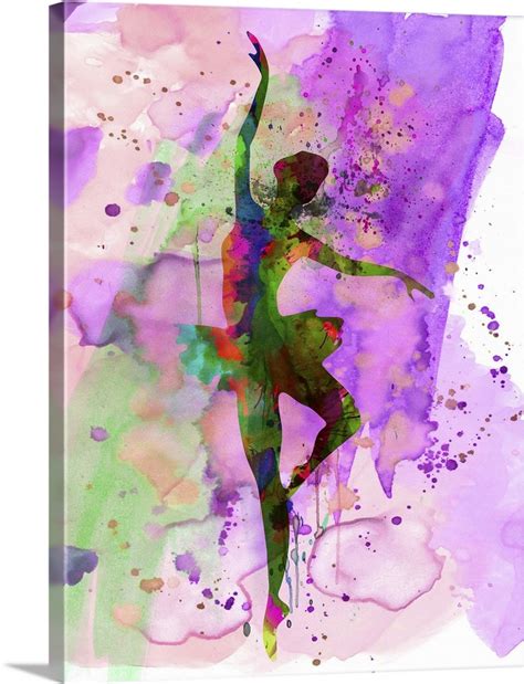 Ballerina Dancing Watercolor I In 2021 Poster Prints Drip Art Dance Art