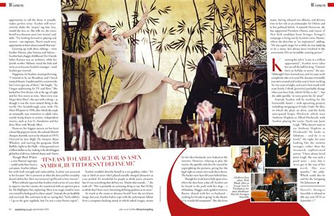 Scarlett Johansson In Easy Living Magazine Uk September 2012 Issue