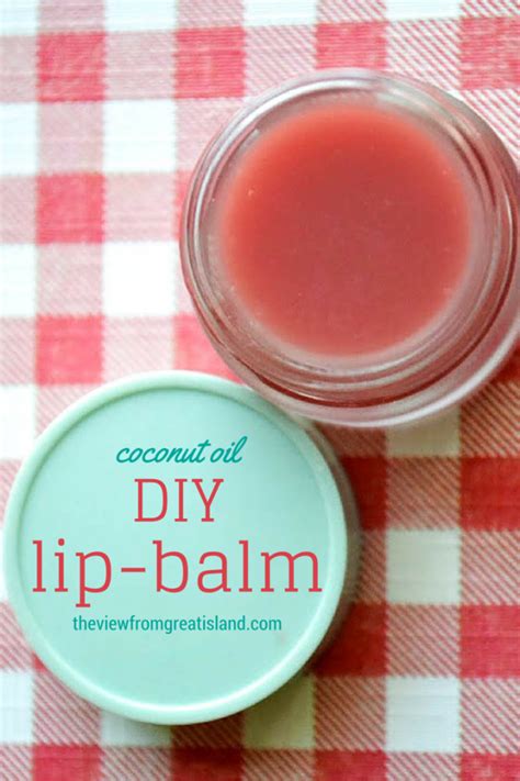 (this means no leaving it in your car in the summer months.) to use it, just warm. DIY Virgin Coconut Oil Lip Balm | The View from Great Island