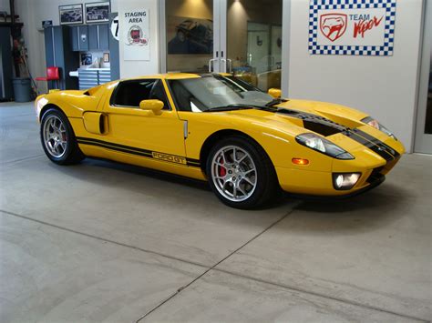 2005 Ford Gt For Sale Yellow W Black Stripes American Supercars