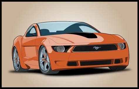 Ford Mustang Giugiaro Concept By Wilde Media On Deviantart