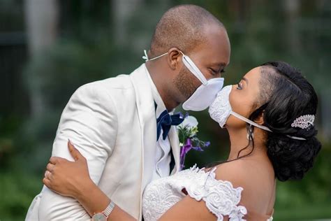 Photo Shows How Two Newlyweds Shared Their First Kiss