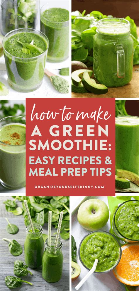 Easy Homemade Green Smoothies Can You Freeze Them
