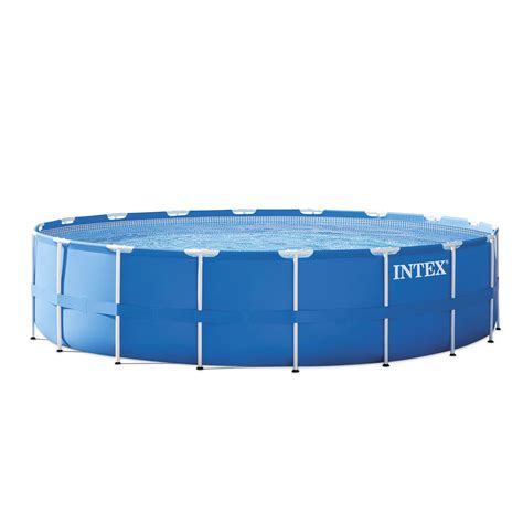 Intex 18 X 48 Metal Frame Above Ground Pool With Filter Pump
