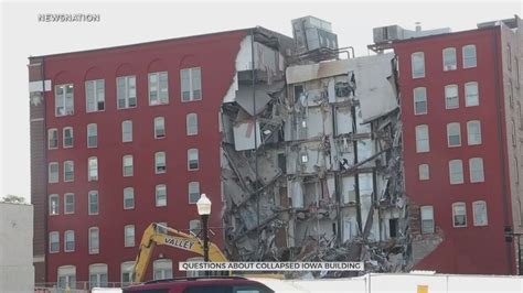 3 Bodies Recovered In Iowa Building Collapse Lawsuit Accuses City And