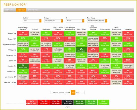 Free Excel Heat Map Template Of 10 Heat Map Template Excel