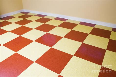 Red And White Checkered Floor Photograph By Andersen Ross