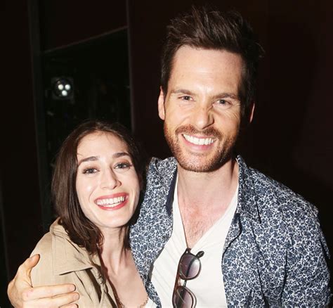 Tom Riley And Lizzy Caplan Backstage At Mean Girls On Broadway Tom Riley