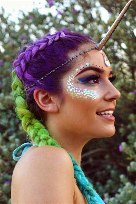 40 Fairy Unicorn Makeup Ideas For Parties Unicorn Makeup Halloween