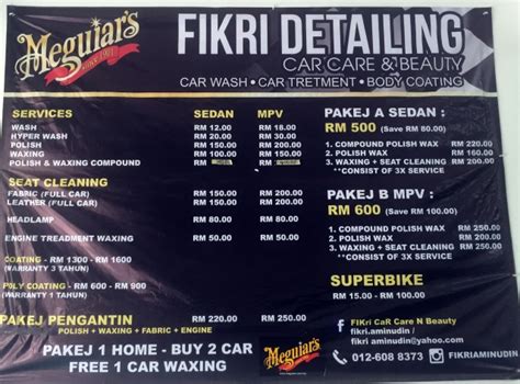 Second hand cars available at starting price of rm 6,800 in malaysia. Fikri Detailing Care & Beauty | Car Detailing Services ...