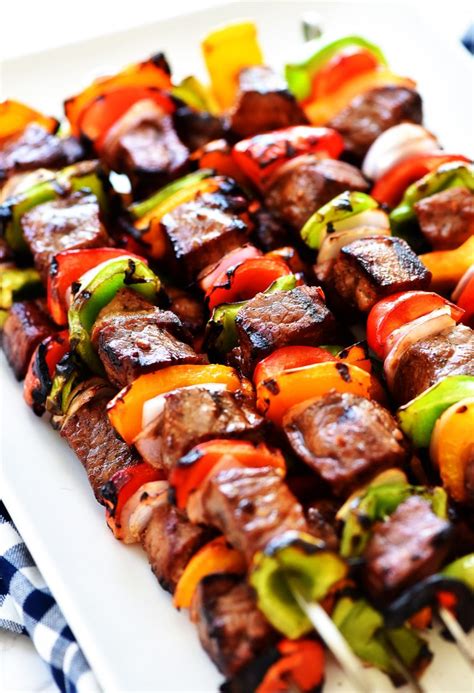 Grilled Steak Kebabs