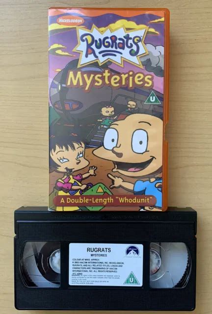 RUGRATS MYSTERIES NICKELODEON VHS Video Cassette Tape FAST UK
