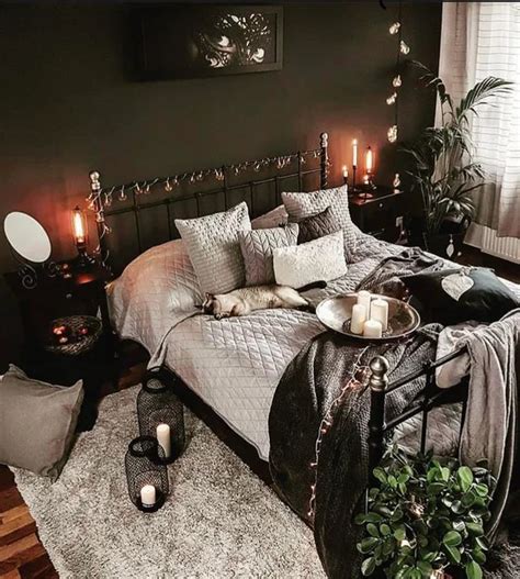 Dark And Cozy Cozyplaces Dark Room Decor Room Inspiration Bedroom