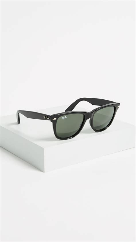 Ray Ban Rb2140 Wayfarer Outsiders Oversized Sunglasses In Black Save