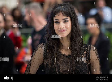 Algerian Actress Sofia Boutella Poses For Photographers Upon Arrival At