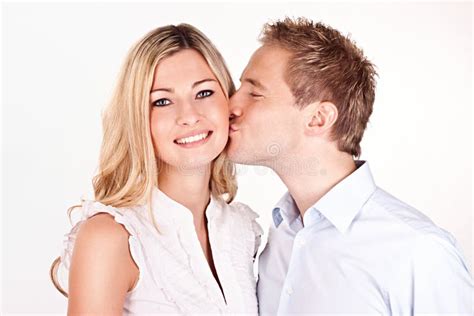 Couple Kissing At Alley In City Stock Image Image Of Honeymoon