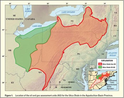 Usgs Releases First Assessment Of Shale Gas Resources In The Utica
