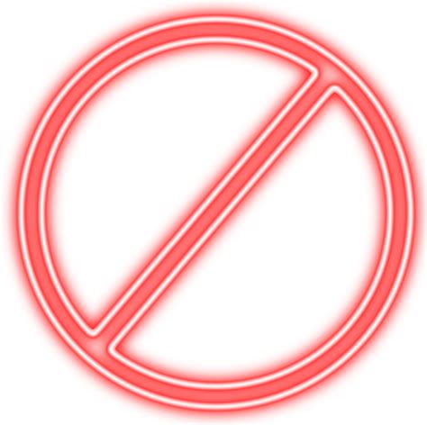 The Prohibition Of Slashed Circle Png Picpng