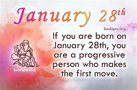 January 28 Birthday Horoscope Predicts That You Value Your