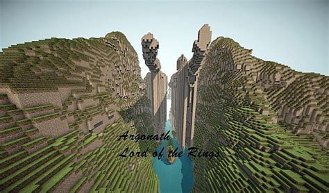 Argonath Lord Of The Rings Download Cinematic Minecraft Project