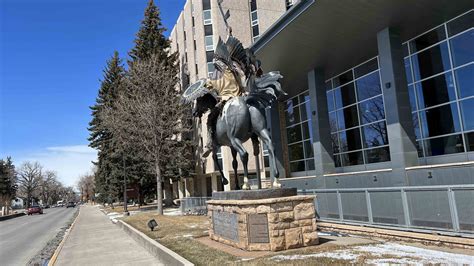 Future Location Of Legendary Chief Washakie Statue At Uw Uncertain As