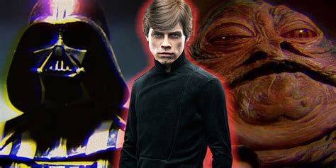 Star Wars Luke Used The Dark Side To Force Choke Jabbas Guards