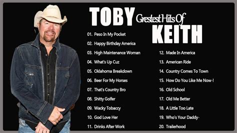 Toby Keith Greatest Hits Full Album 2023 The Best Of Toby Keith