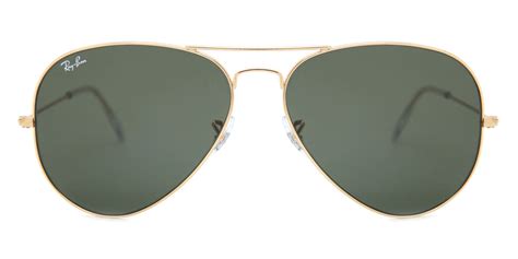 Ray Ban Rb3025 Aviator Large Metal 001 Sunglasses Gold Visiondirect