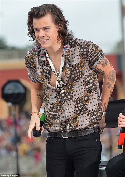Harry Styles Shows Off Brand New Eagle Tattoo On His Right Arm Daily