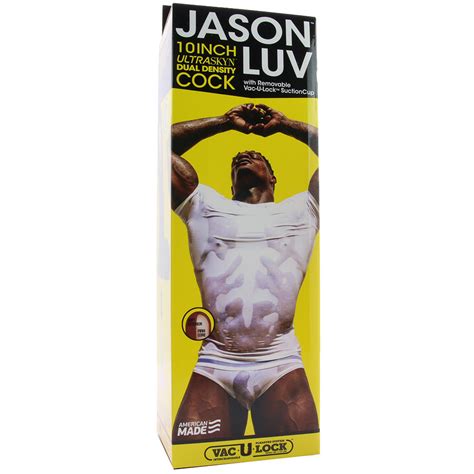 Jason Luv 10 Inch Ultraskyn Vac U Lock Cock Pinkcherry