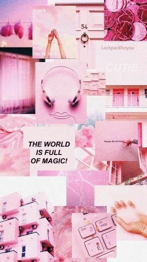 See all items from this shop. Pink Aesthetic Collage Wallpaper - Bling Ring Boutique in 2020 | Pink aesthetic, Aesthetic ...