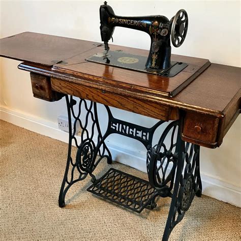 Antique Singer Sewing Machine Machinea