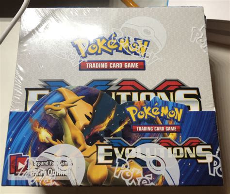 Pokemon Tcg Xy Evolutions Sealed Booster Box Pack Of 36 For Sale