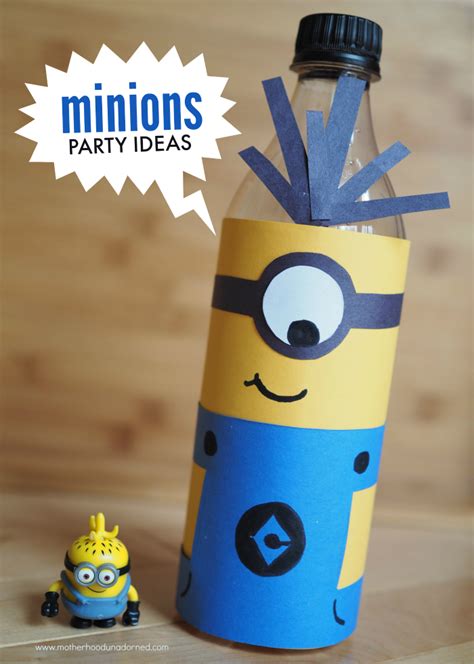 Diy Recycled Minions Bowling Game And Minions Party Ideas Minion