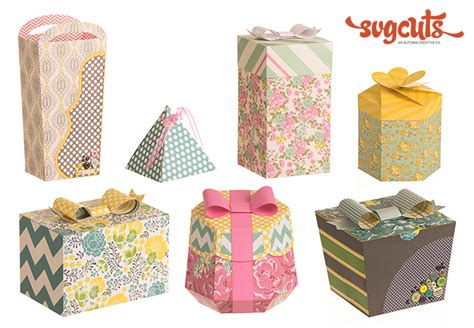 Download Gift Boxes SVG Kit - $6.99 : SVG Files for Cricut ...