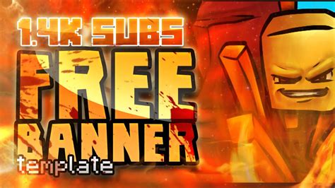Free fire gfx,como fazer banner de free fire,hack free fire. Free Minecraft YouTube Banner Template #1 - MinecraftRocket