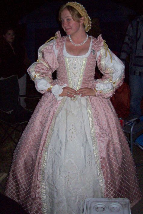 Renaissance Pink Gown Tudor Costume