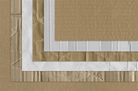 90 Cardboard Paper Textures On Yellow Images Creative Store