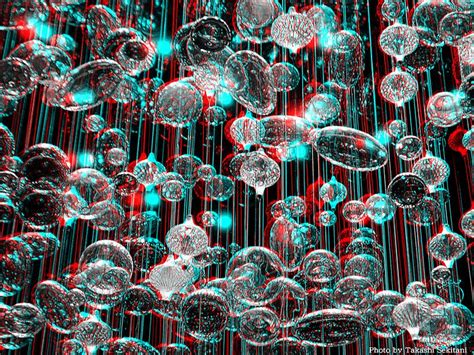 Imagination Glass Cells 3d Anaglyph 3d Photography
