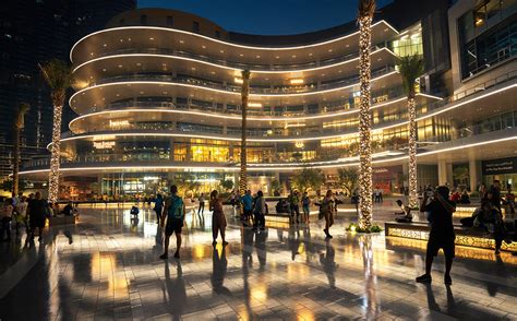 The Dubai Mall Fashion Expansion Cdm Lighting Design