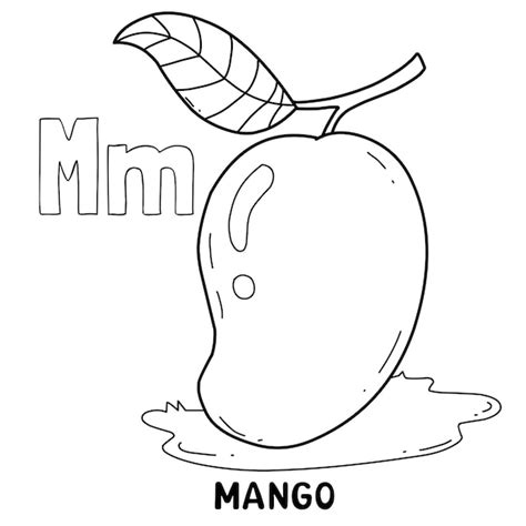 Dibujo De Mango Para Colorear Dibujos Net Sexiz Pix