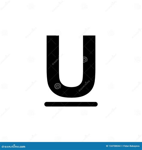 Underline Text Icon Can Be Used For Web Logo Mobile App Ui Ux
