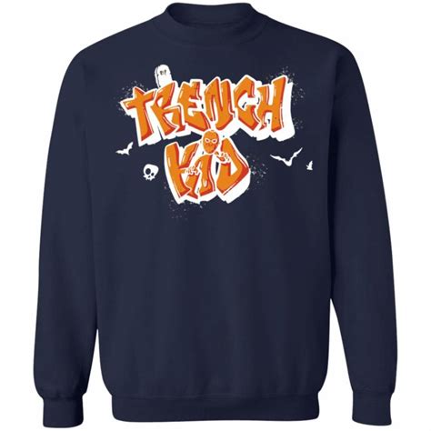 Lil Tjay Merch Trench Kid Crewneck Black Tipatee