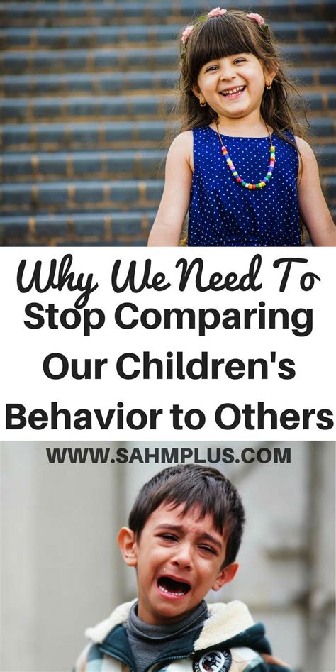 Stop Comparing Your Childs Behavior To Others Its Just A Moment