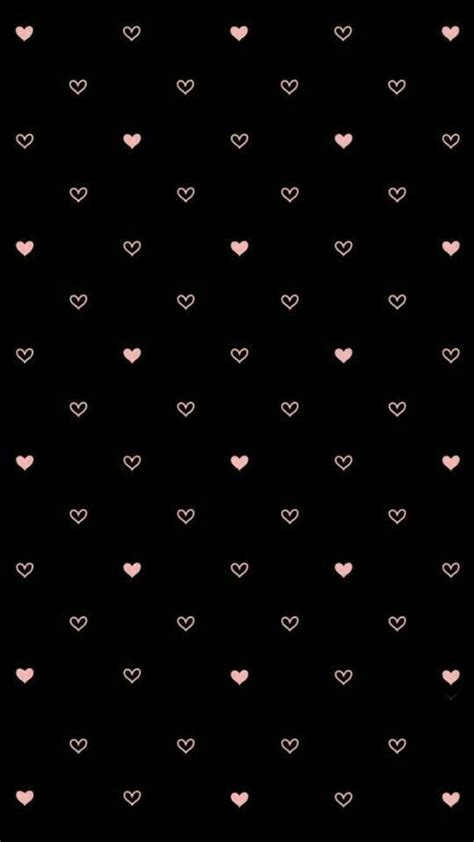 Emoji will be converted to different image icon on facebook and twitter. Pink on black hearts (With images) | Wallpaper tumblr ...
