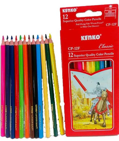 Pensil Warna Panjang Kenko Siplah