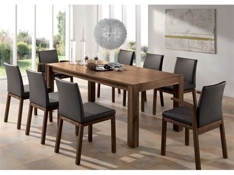 Diese esstisch stühle und bank set ist gut ausgestattet und ist von guter qualität, sehr stabil und sehr praktisch im gebrauch. Wössner W-Novara Essgruppe 9tlg Esstisch Tisch Nussbaum ...