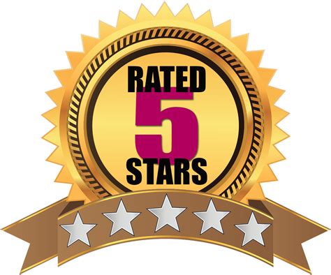 Download 5 Star Sticker Award Logo Template Png Clipart Png Download