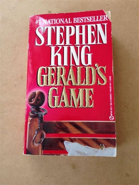 Stephen King Geralds Game Paperback 1993 First Signet Etsy Gerald
